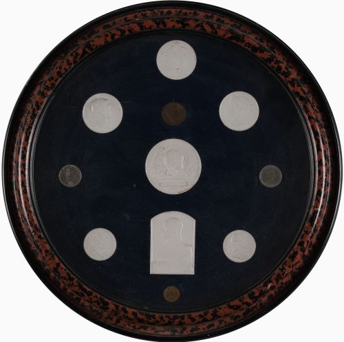 Collection of imprints and coins, 19th century