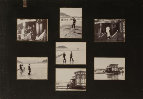 Álbum de fotos del viaje del Archiduque Carlos Esteban a Sa