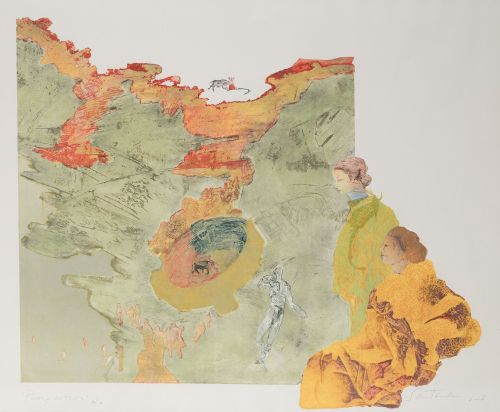 CRISTINA SANTANDER, "Plaza de Toros", 2000, Grabado