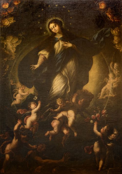 ALONSO DEL ARCO, ALONSO DEL ARCO Madrid (1635 / 1704) "Imma