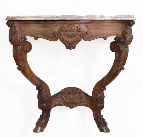 Consola de colgar estilo Luis XV, S. XX