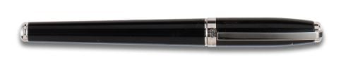 DUPONT FOUNTAIN PEN IN BLACK LACQUERED METAL