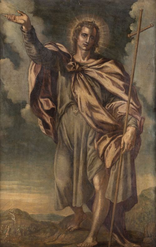 SPANISH SCHOOL (19TH CENTURY) "Saint John the Evangelist"