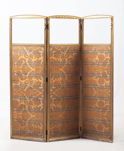 Biombo de tres hojas, España, med. S. XX