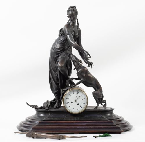 Table clock, France, mid 20th century