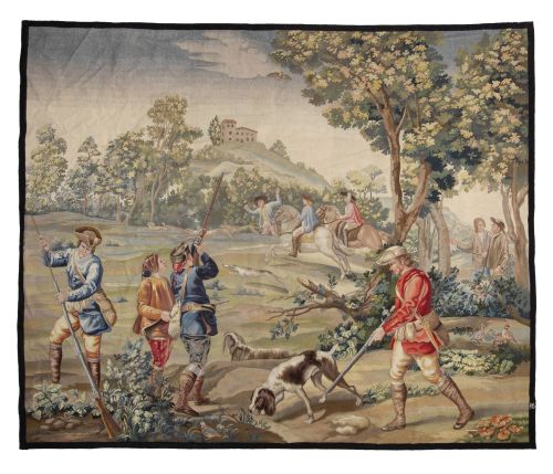 "Caza de la Cordorniz", Tapiz Fundación de Gremios