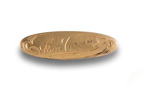 BROCHE EN ORO