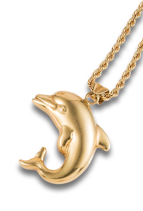 CORDÓN CON COLGANTE EN FORMA DE DELFÍN