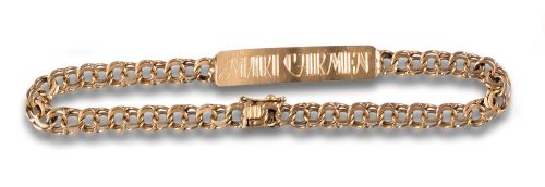 ESCLAVA EN ORO AMARILLO DE 18 KT.