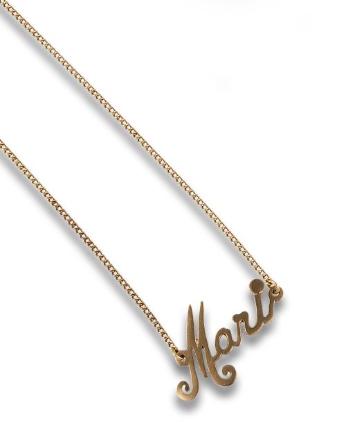 CADENA CON COLGANTE EN ORO