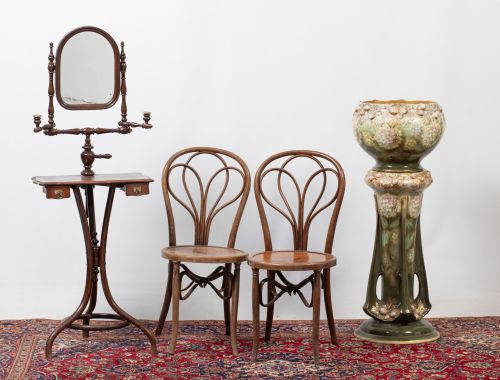 Pareja de sillas Thonet estilo y época modernista, Cataluña