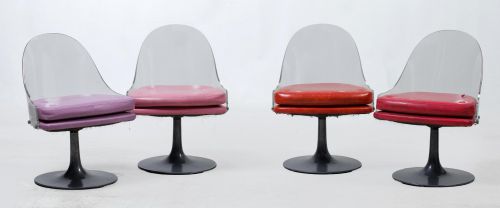 Pareja de sillas, posiblemente EEUU, años 60