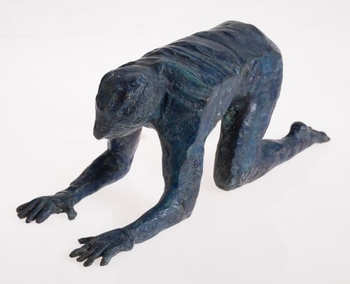 FRANCISCO LEIRO LOIS, "Aniñado", 2002, Escultura de bronce
