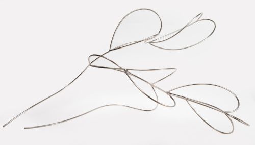 BLANCA MUÑOZ GONZALO, "Flamenca", 2012, Acero inoxidable 