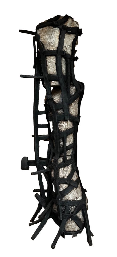 XAVIER MASCARÓ, "Three stones", 2003, Escultura de hierro y