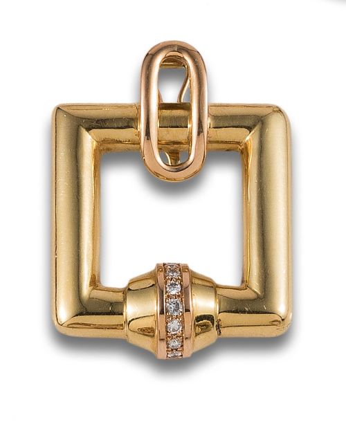 ANSORENA PENDANT IN GOLD AND DIAMONDS