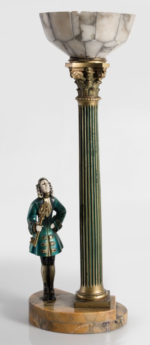 ROLAND PARIS, "Mayordomo con peluca (Kammerdieners mit Perü