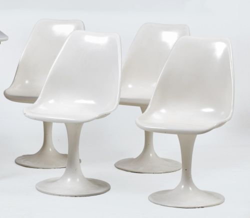 Cuatro sillas modelo Venus, manufactura Vidal, Valencia, me