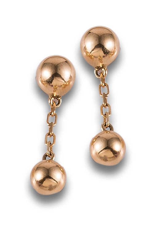 DOUBLE YELLOW GOLD CUFFLINKS