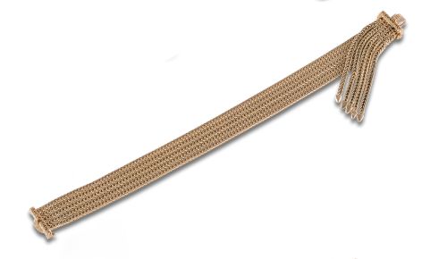 BRACELET, 1940s, YELLOW GOLD