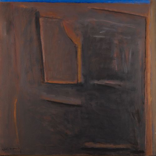 ALBERT RAFOLS CASAMADA, "Ruina", 1986, Óleo sobre lienzo