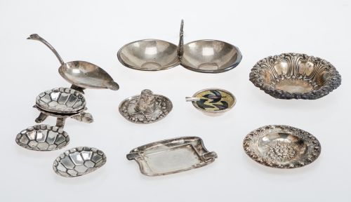 Lote de 13 piezas de plata