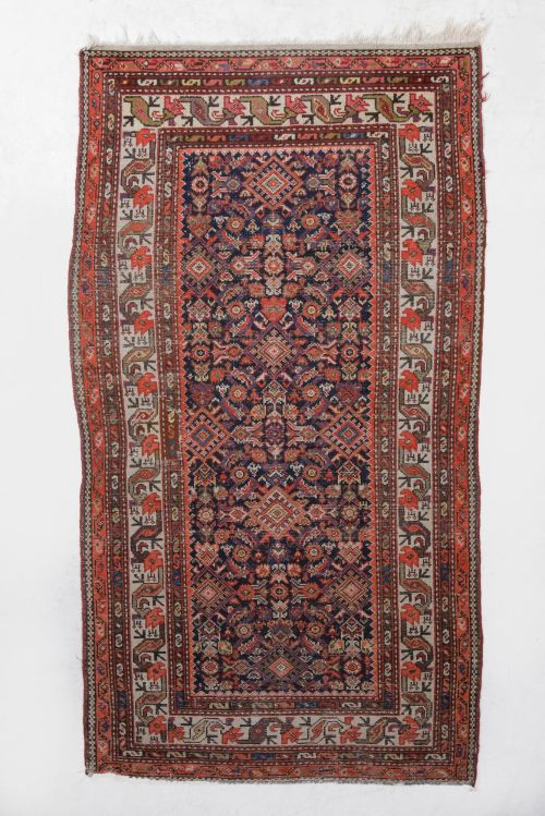 Hand-knotted Persian wool rug, 20th century