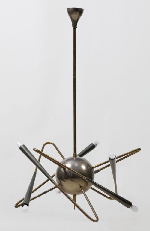 Ceiling lamp model "Satellite" edited by Stilnovo, 50s