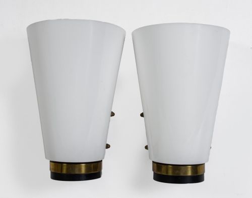 Pair of Art Deco sconces, Italy, c. 1930