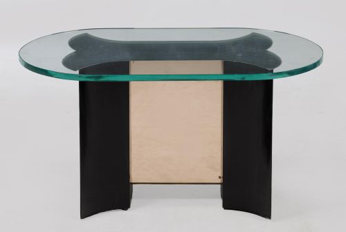 Mesa de café posiblemente manufactura Fontana Arte, Italia,