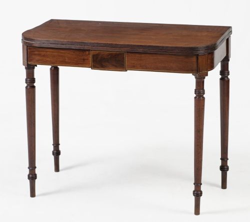 Console convertible into a Regency table, England, 19th cen
