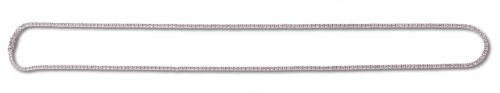 RIVIERE LONG DIAMOND NECKLACE, IN WHITE GOLD
