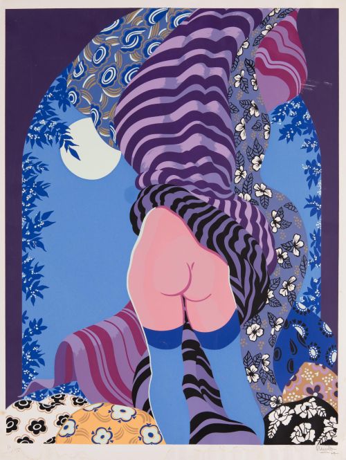 EDUARDO ÚRCULO, "Sin título", 1977, Serigrafía sobre papel