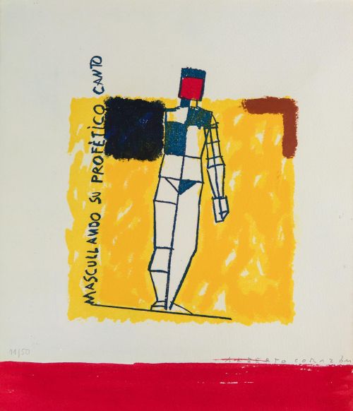 ALBERTO CORAZÓN, "Mascullando su profético canto", 1995, Gr