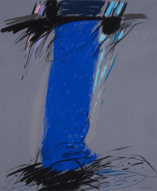 JOAQUIN MICHAVILA ASENSI, "Seguiol", Litografía sobre papel