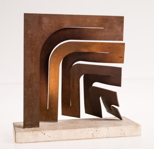 ÁNGEL ELÍAS GOMEZ BLANCO, "Sin título", Escultura de bronce