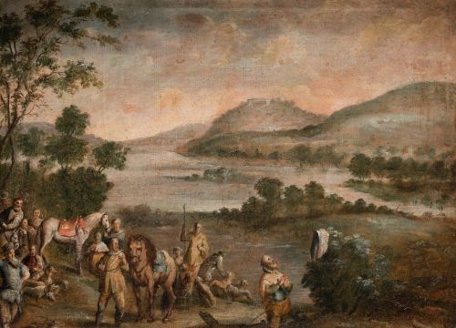 ESCUELA FLAMENCA, FLEMISH SCHOOL (17TH CENTURY) "Conversion