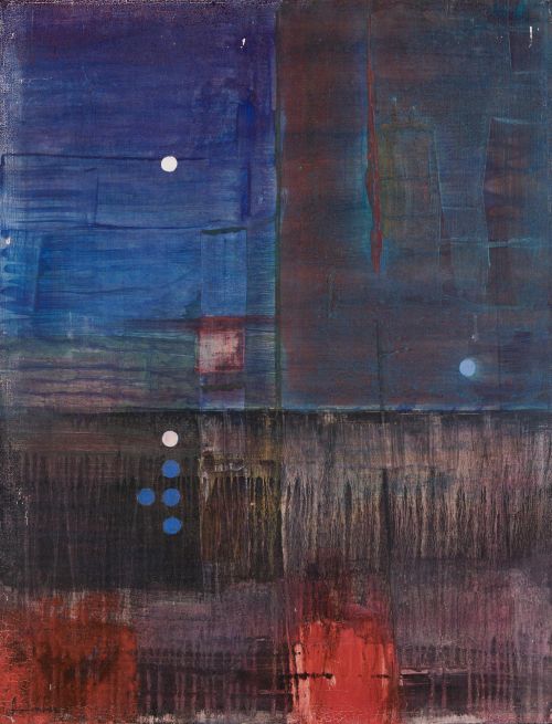 WILL  FABER, "Composición", Técnica mixta sobre tablex