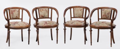 Cuatro sillas, c. 1910