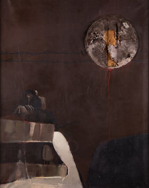 LUIS ALBERTO HERNÁNDEZ, "Sin título", 1974, Técnica mixta s