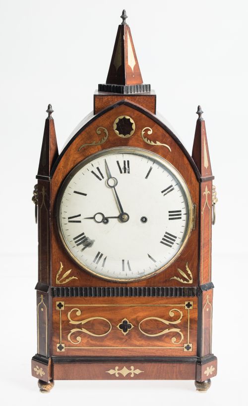Reloj bracket regency, Inglaterra, c.1820