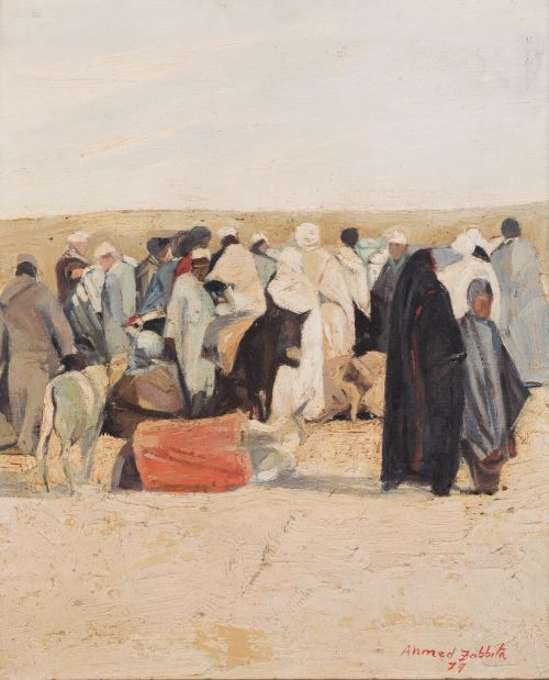 AHMED ZABBITA, AHMED ZABBITA Morocco (1951) "Characters in