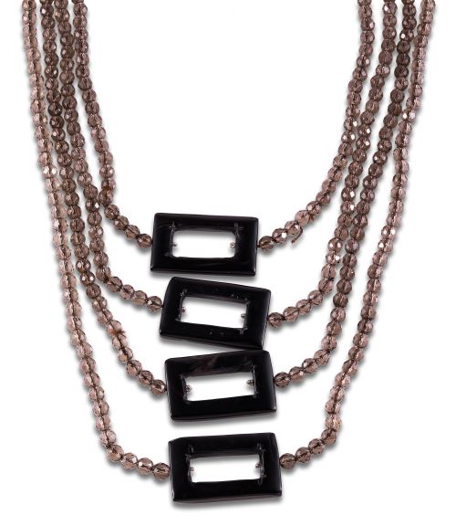 COLLAR DE CUARZO Y AGATA