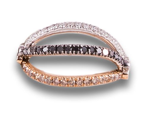 MOBILE GOLD RING WITH DIAMONDS