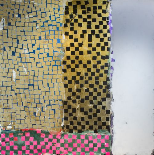 HEIMO ZOBERNIG, "Sin título (HZ 2015-012)", 2015, Acrílico