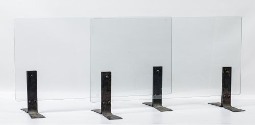 Pareja de pantallas de chimenea, años 80