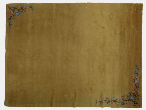 Alfombra española de lana anudada a mano, S.XX