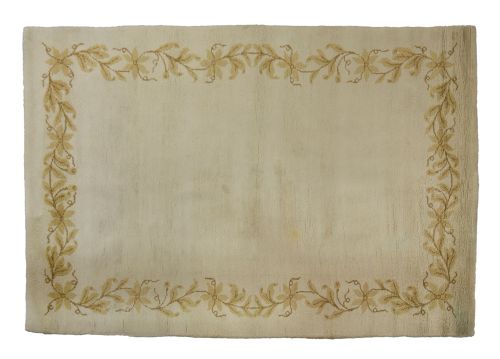 Alfombra de lana anudada a mano, España, med. S. XX