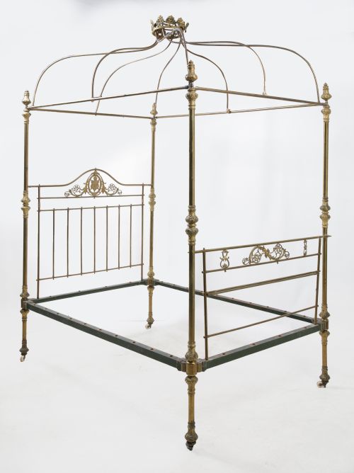 Cama con dosel, España, c.1900