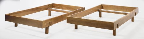 Pareja de camas, España, años 60